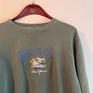 Mont Blanc Graphic Crewneck